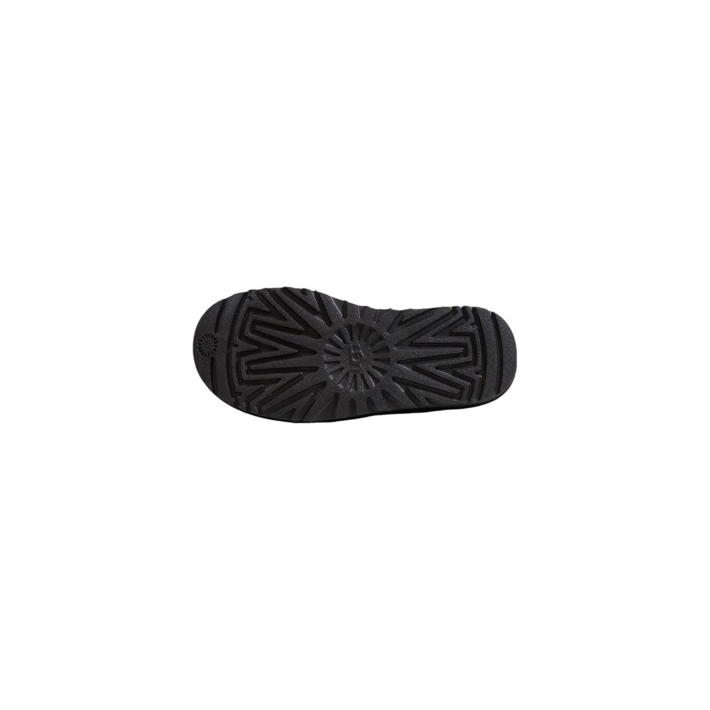 Black Suede Leather Ankle UGG