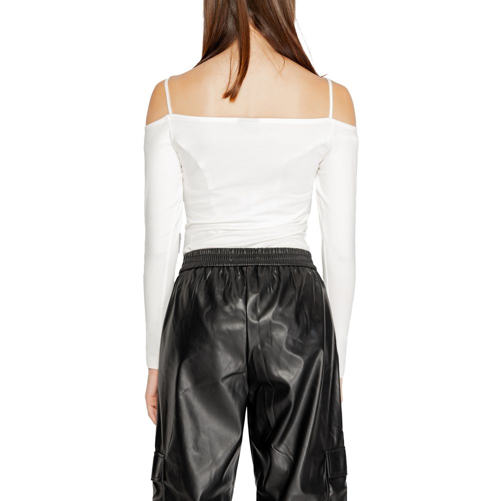 White Cotton Bodysuit Icon