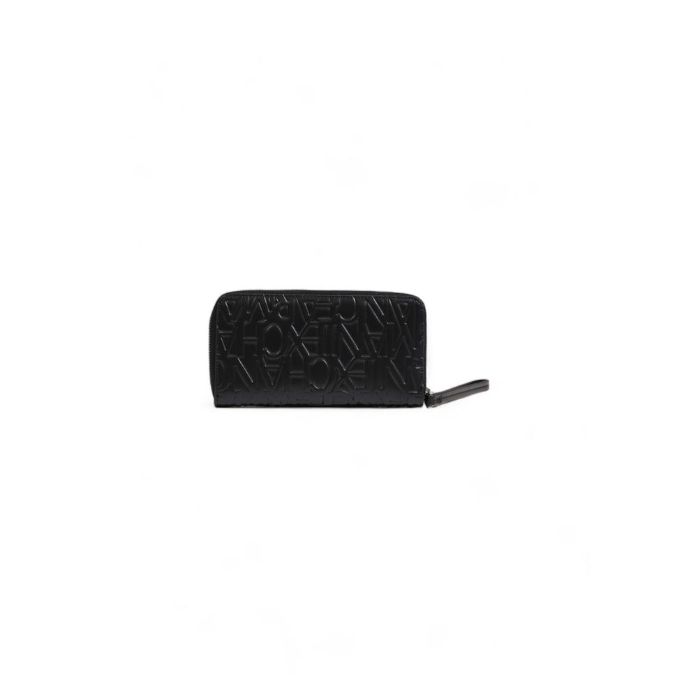 Black Polyethylene Wallet Armani Exchange