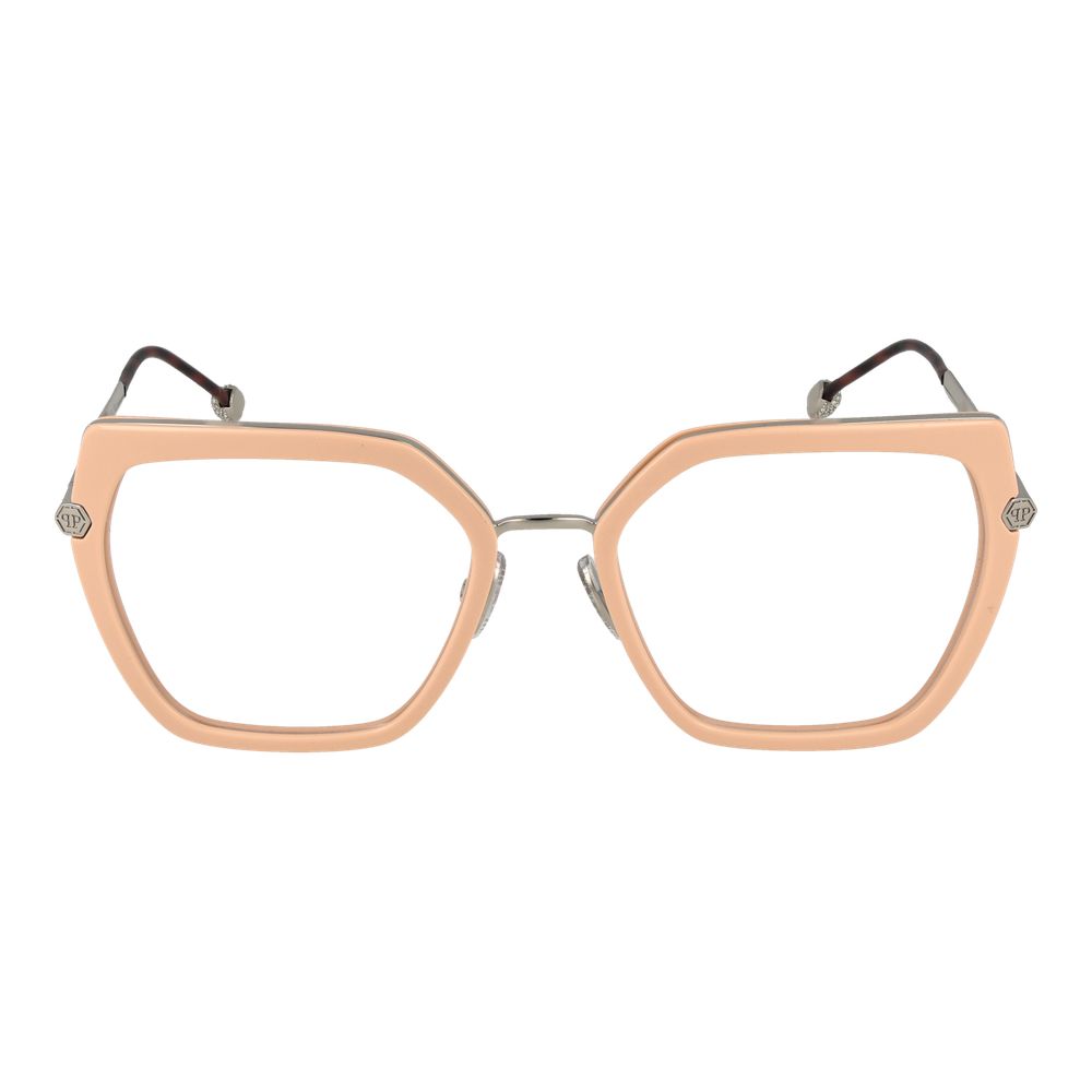 Pink Women Glasses Frame Philipp Plein