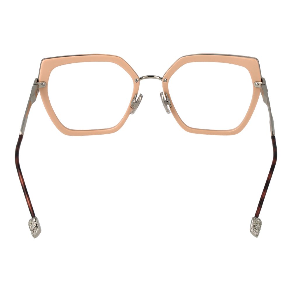 Pink Women Glasses Frame Philipp Plein