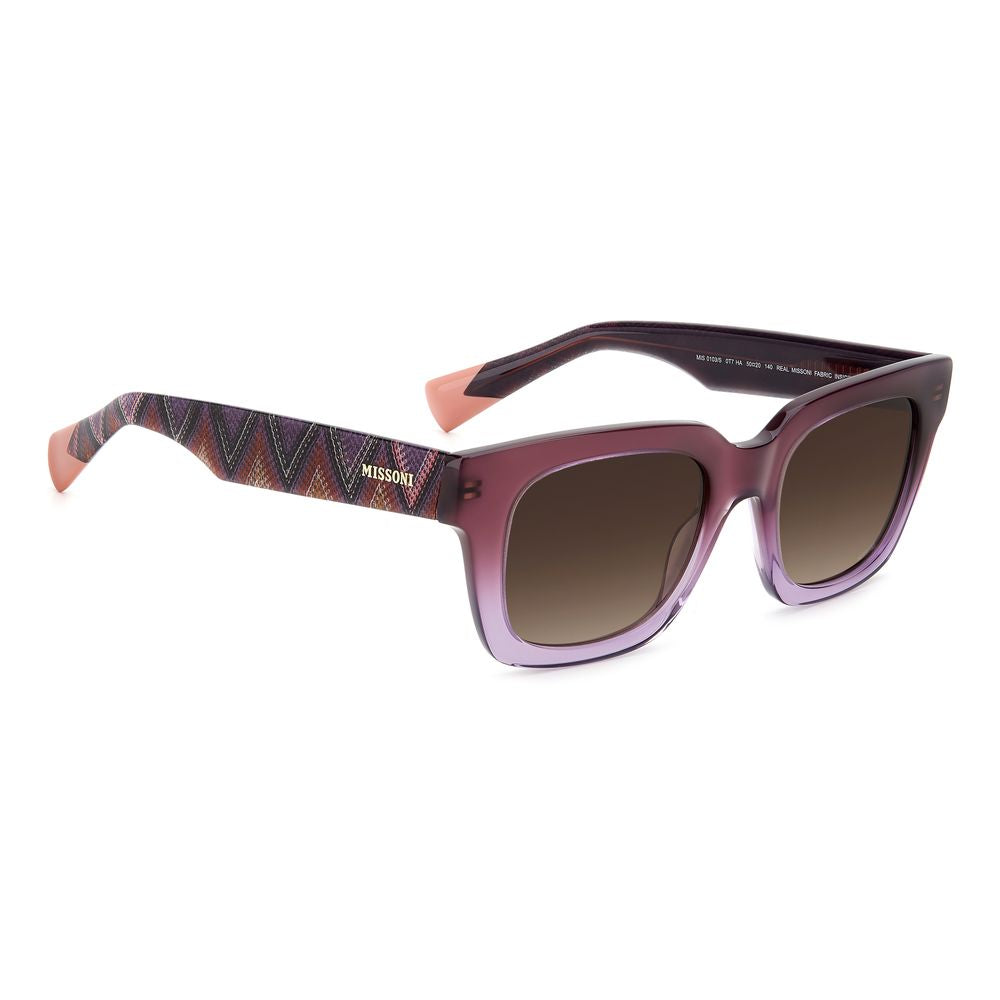 Purple Acetate Sunglasses Missoni