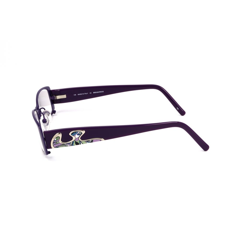 Purple Metal Frames Emilio Pucci