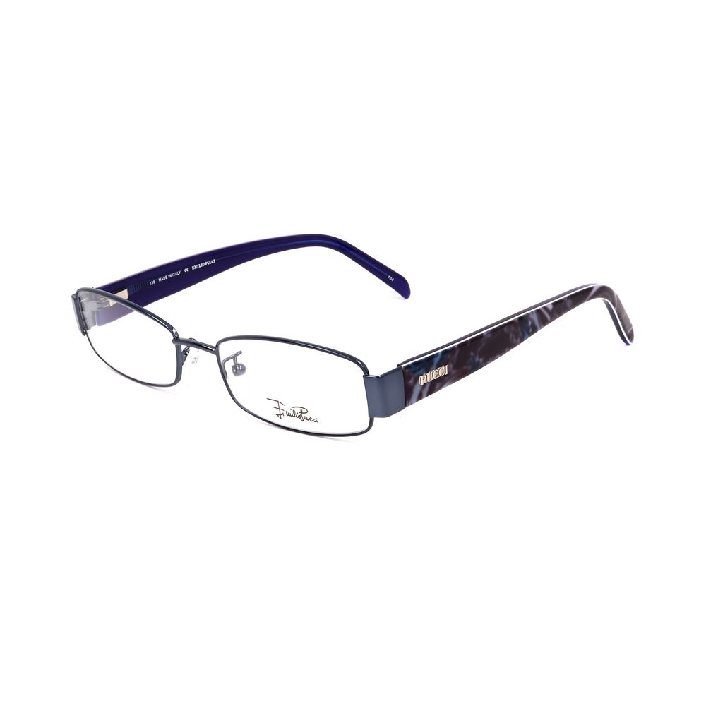 Blue Metal Frames Emilio Pucci