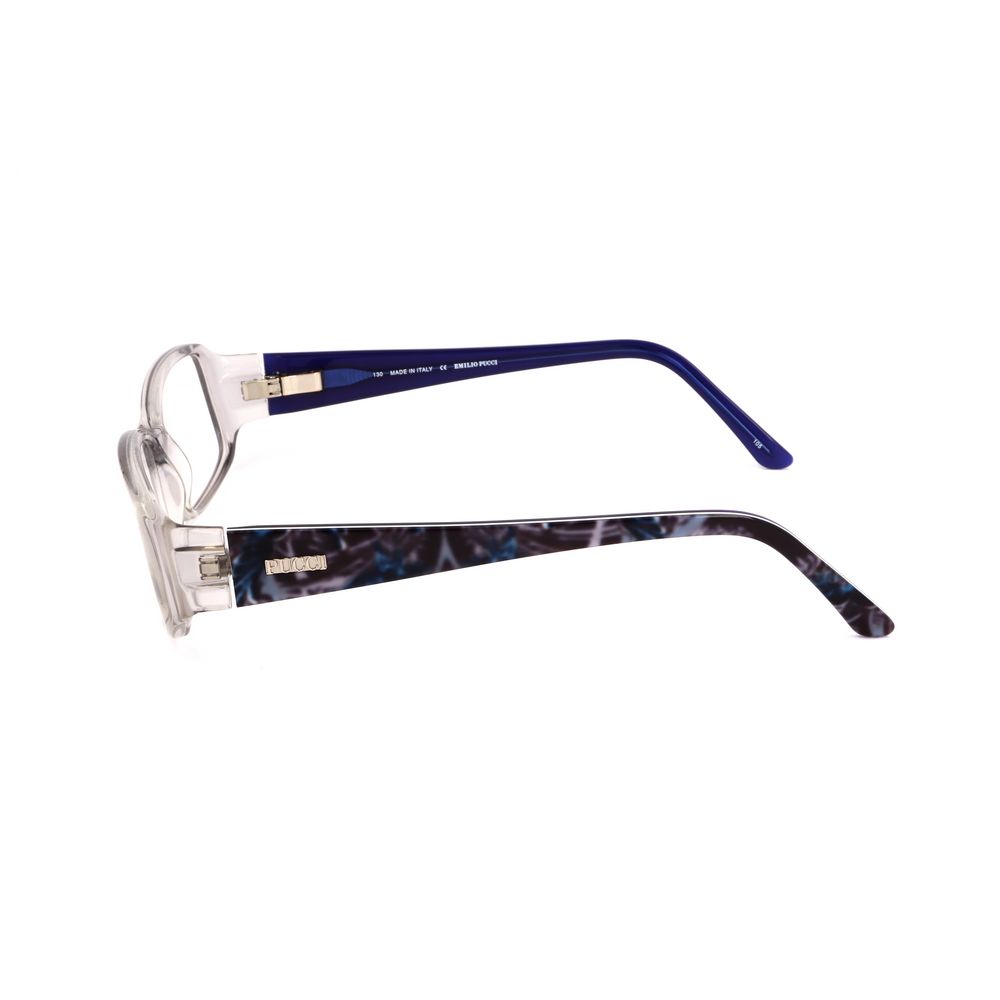 Blue Plastic Frames Emilio Pucci