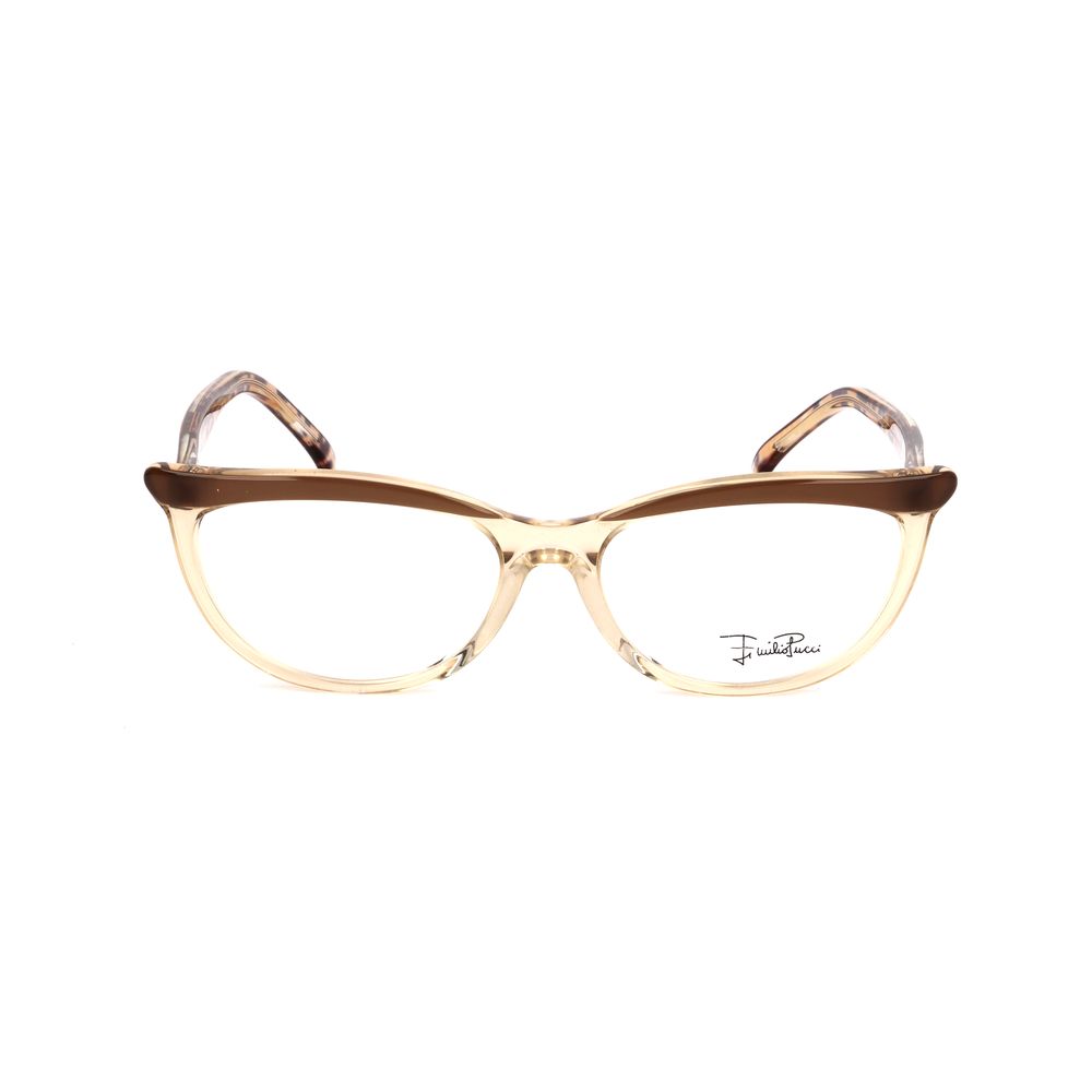 Brown Plastic Frames Emilio Pucci