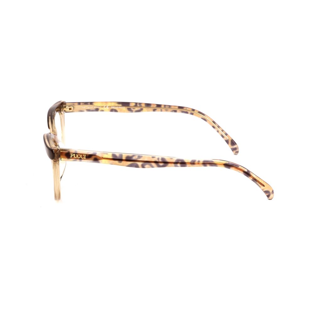Brown Plastic Frames Emilio Pucci