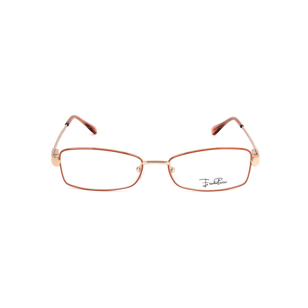 Gold Metal Frames Emilio Pucci