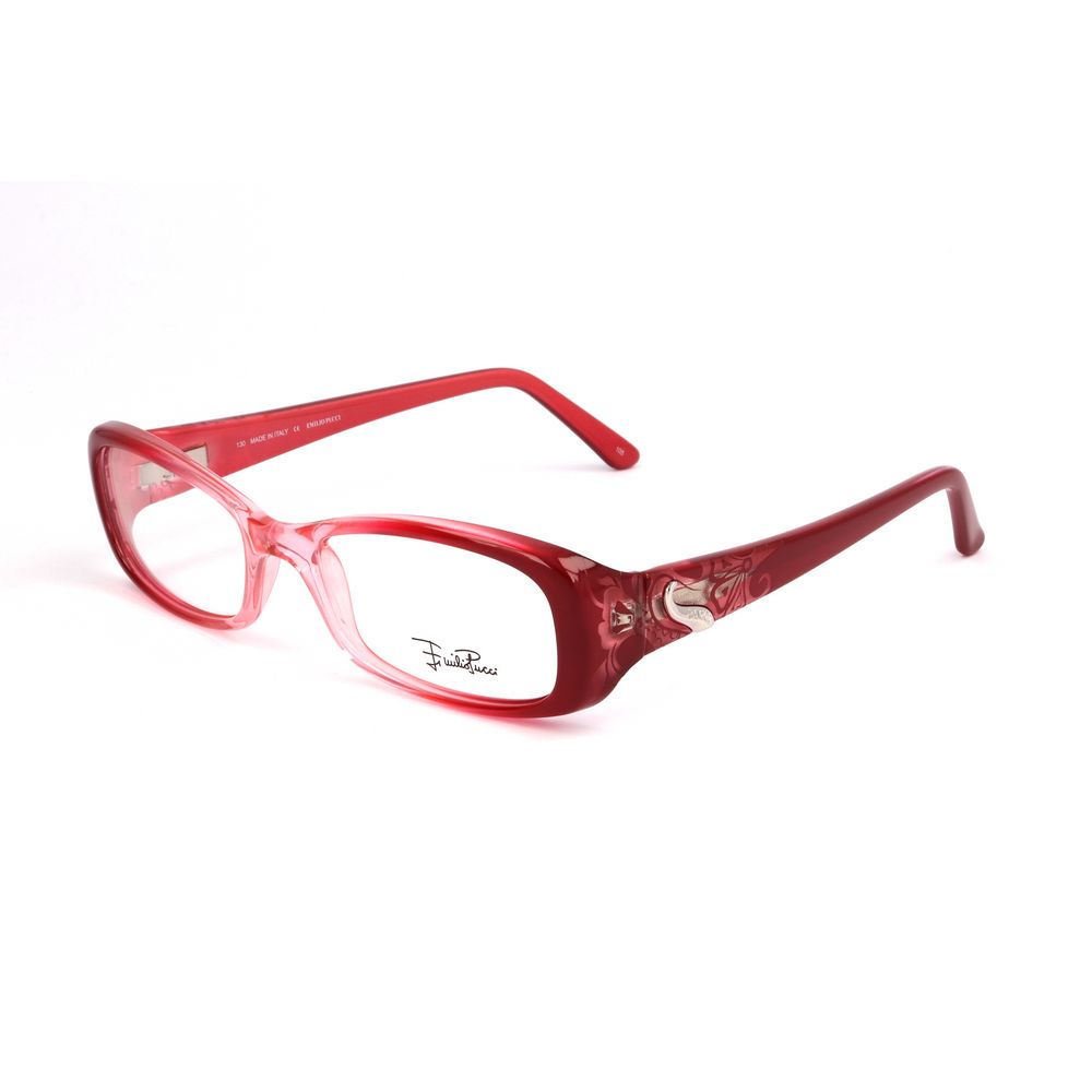 Red Plastic Frames Emilio Pucci