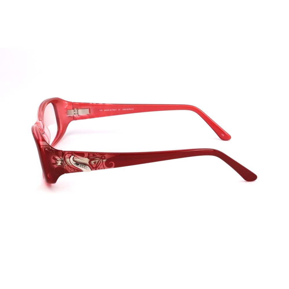 Red Plastic Frames Emilio Pucci