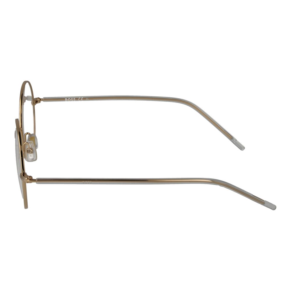Gold Women Glasses Frame Hugo Boss