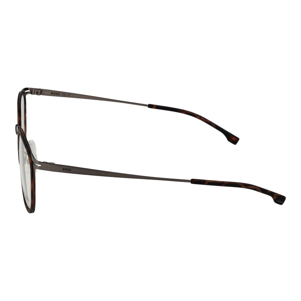 Brown Men Glasses Frame Hugo Boss
