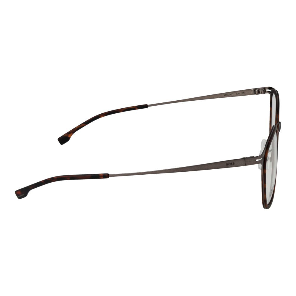 Brown Men Glasses Frame Hugo Boss