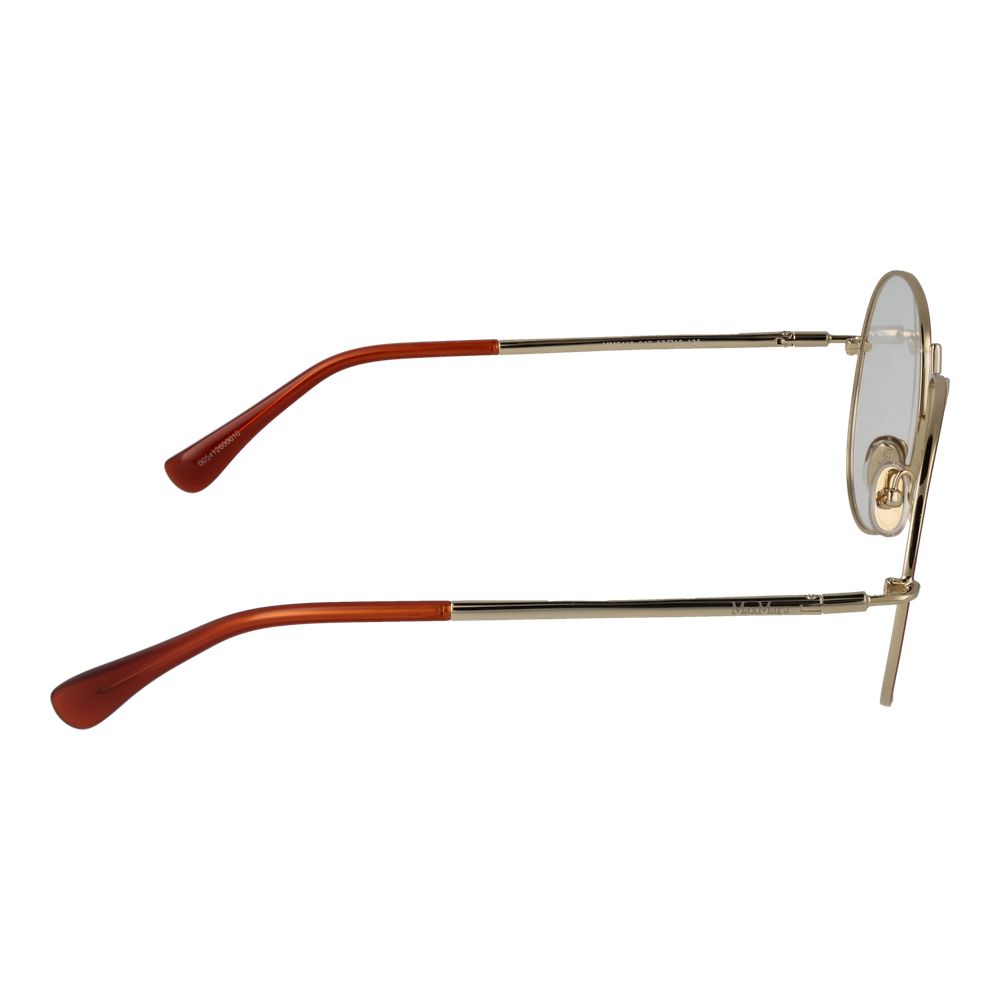 Orange Women Glasses Frame Max Mara
