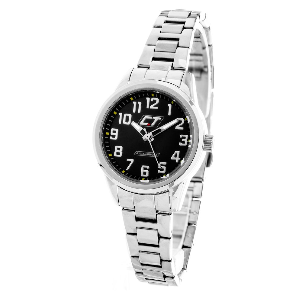 Silver Stainless Steel Watch Chronotech