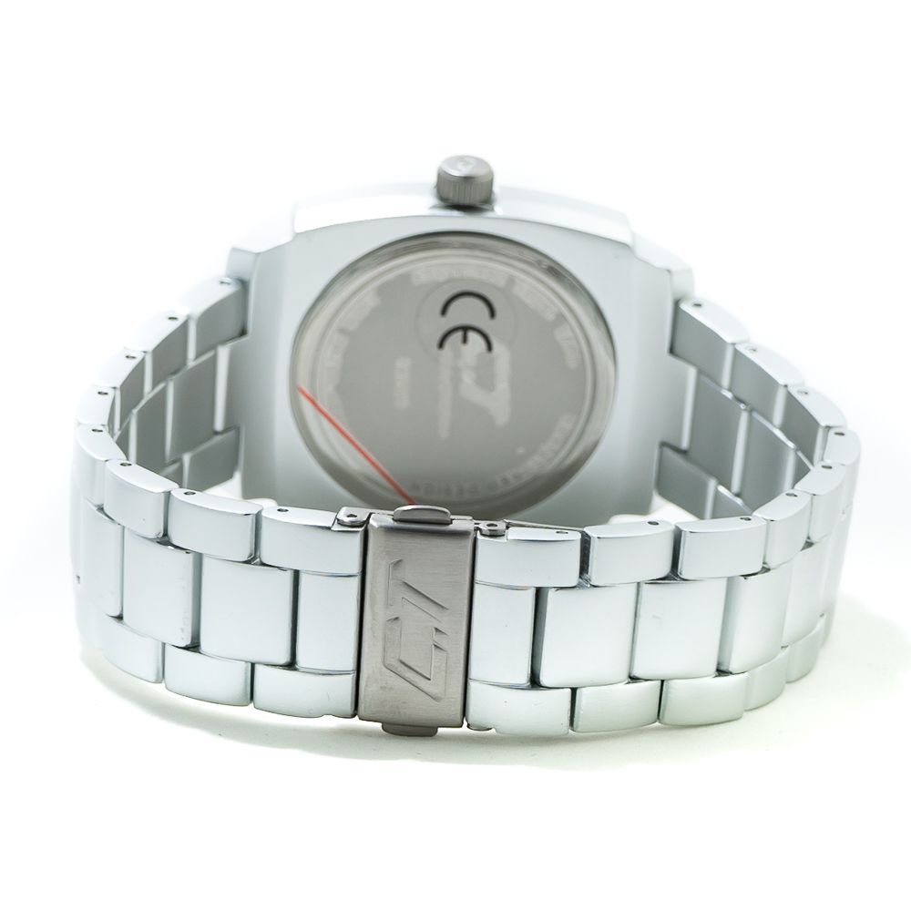 Silver Aluminum Watch Chronotech