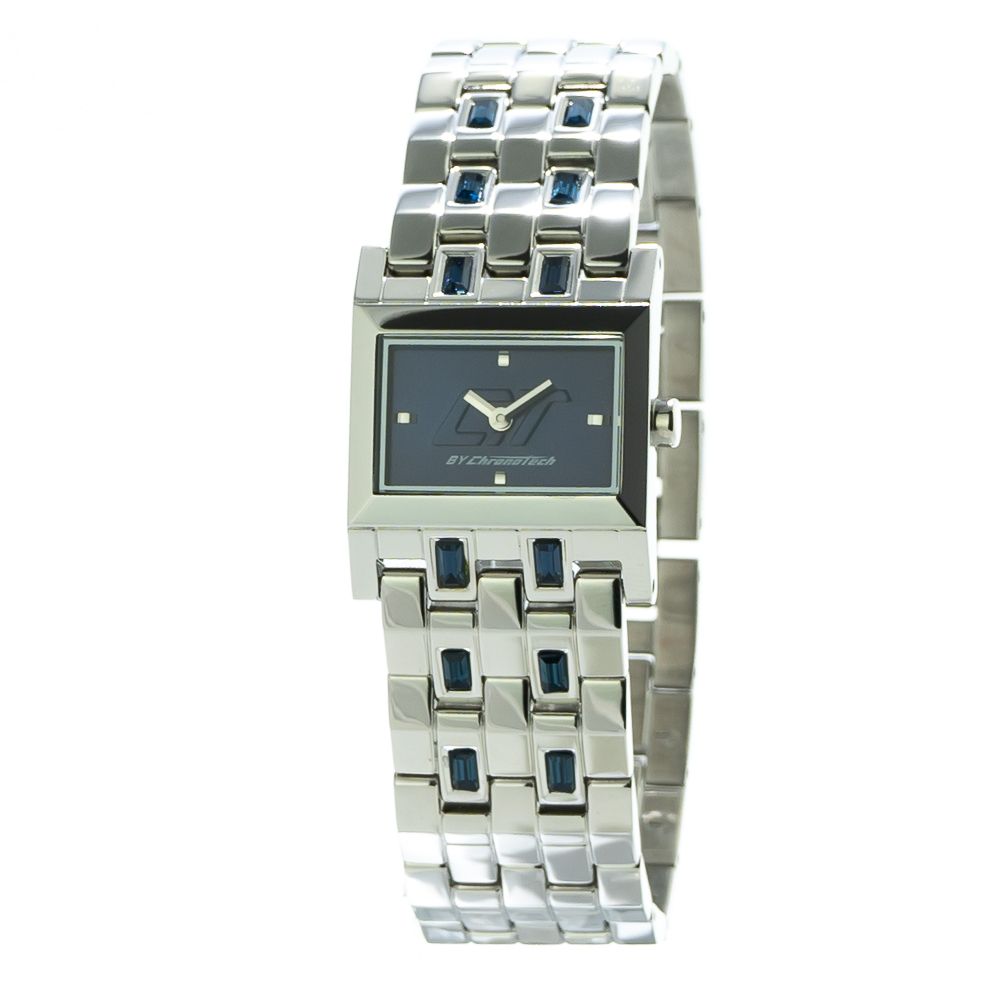 Silver Stainless Steel Watch Chronotech
