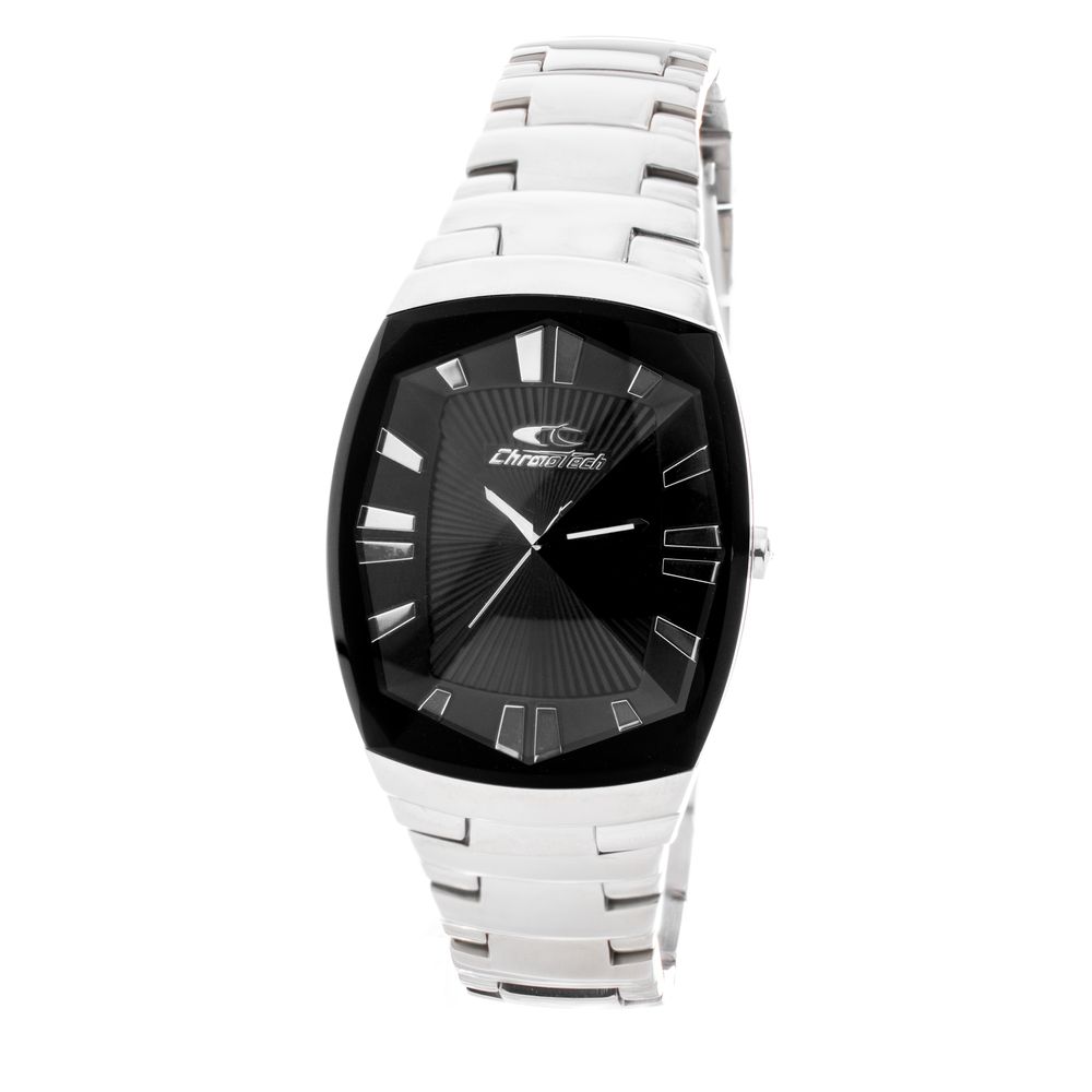 Silver Stainless Steel Watch Chronotech