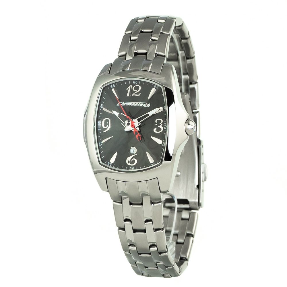 Silver Stainless Steel Watch Chronotech