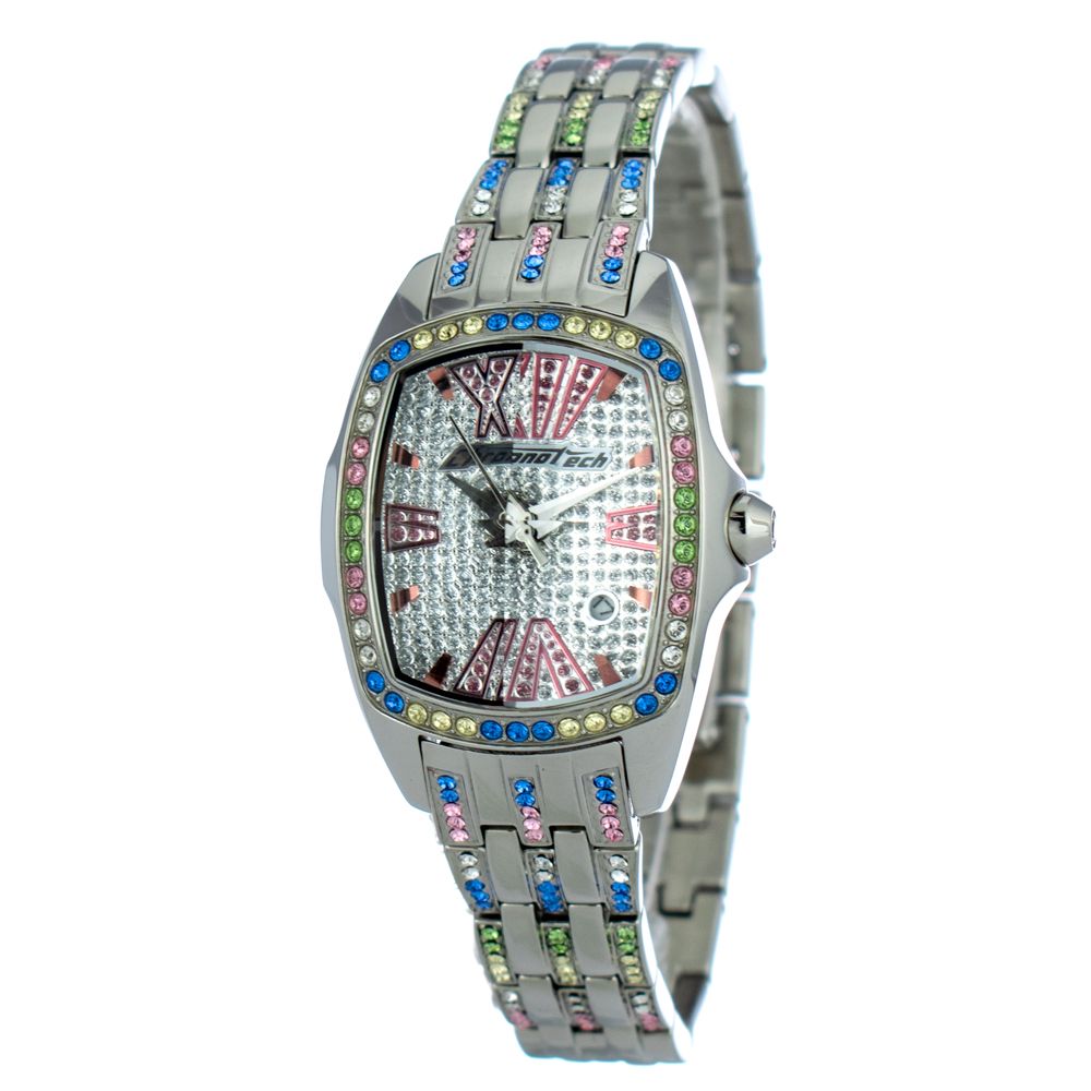 Silver Stainless Steel Watch Chronotech