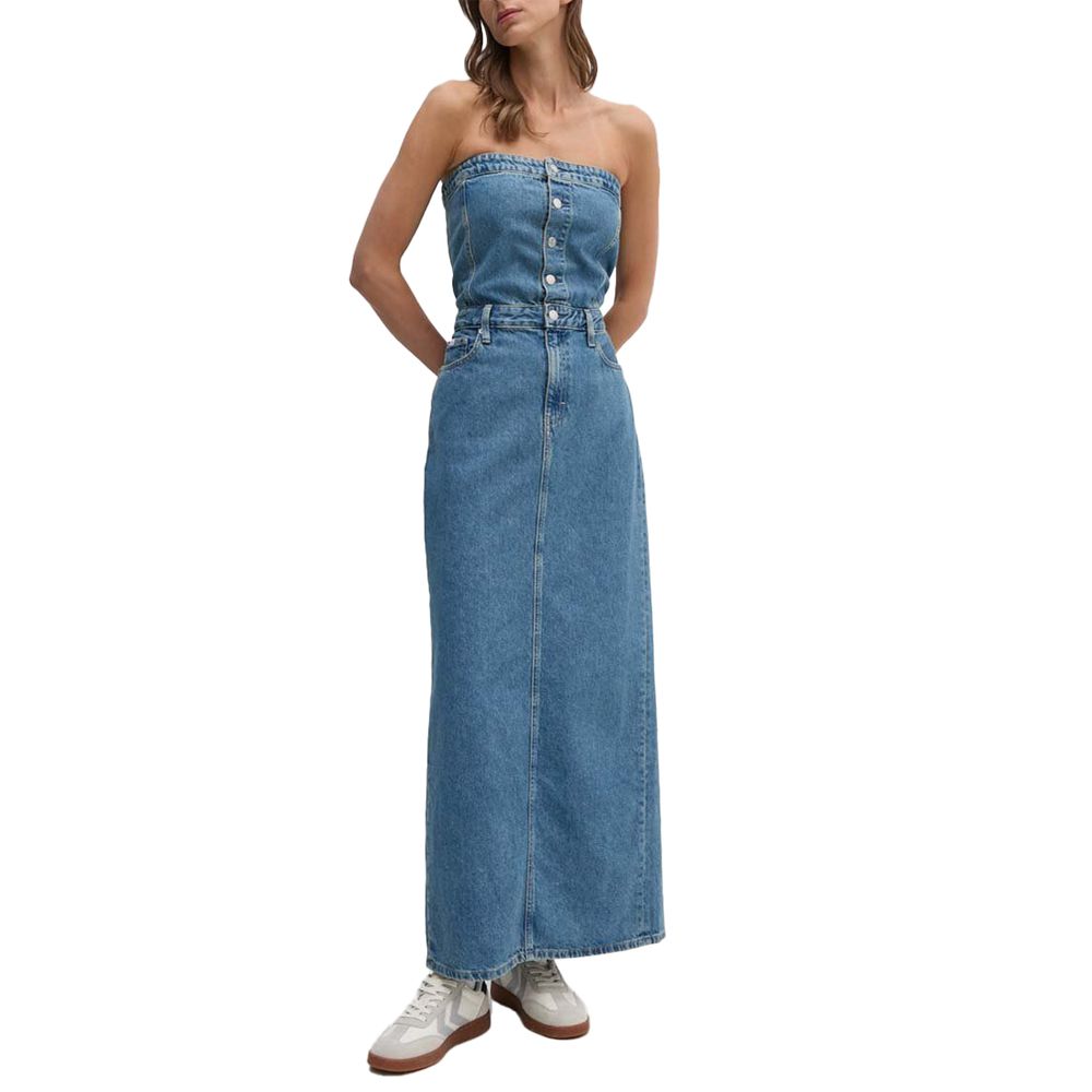 Blue Cotton Long dresses Calvin Klein Jeans