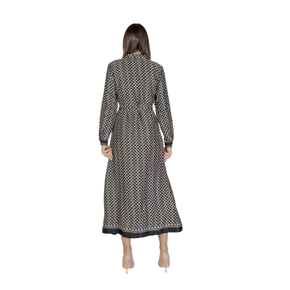 Black Recycled Polyester Long Only