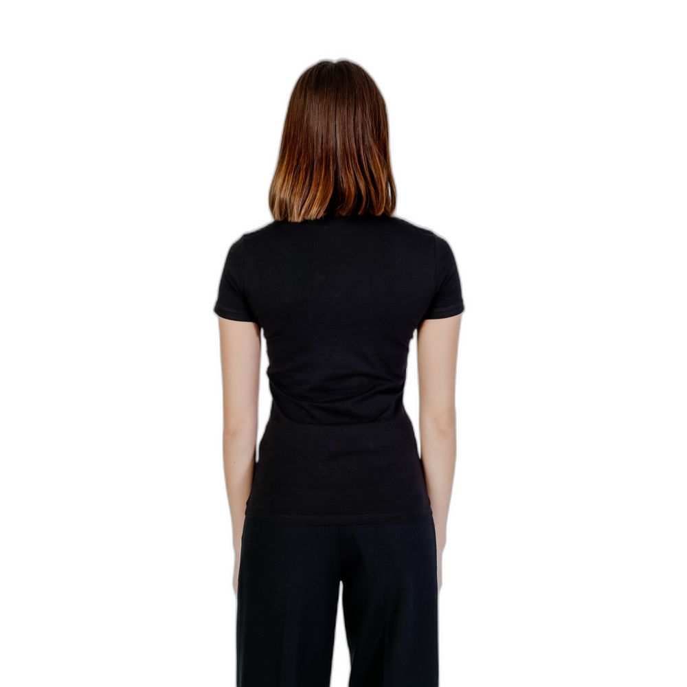 Black Cotton T-Shirt Guess