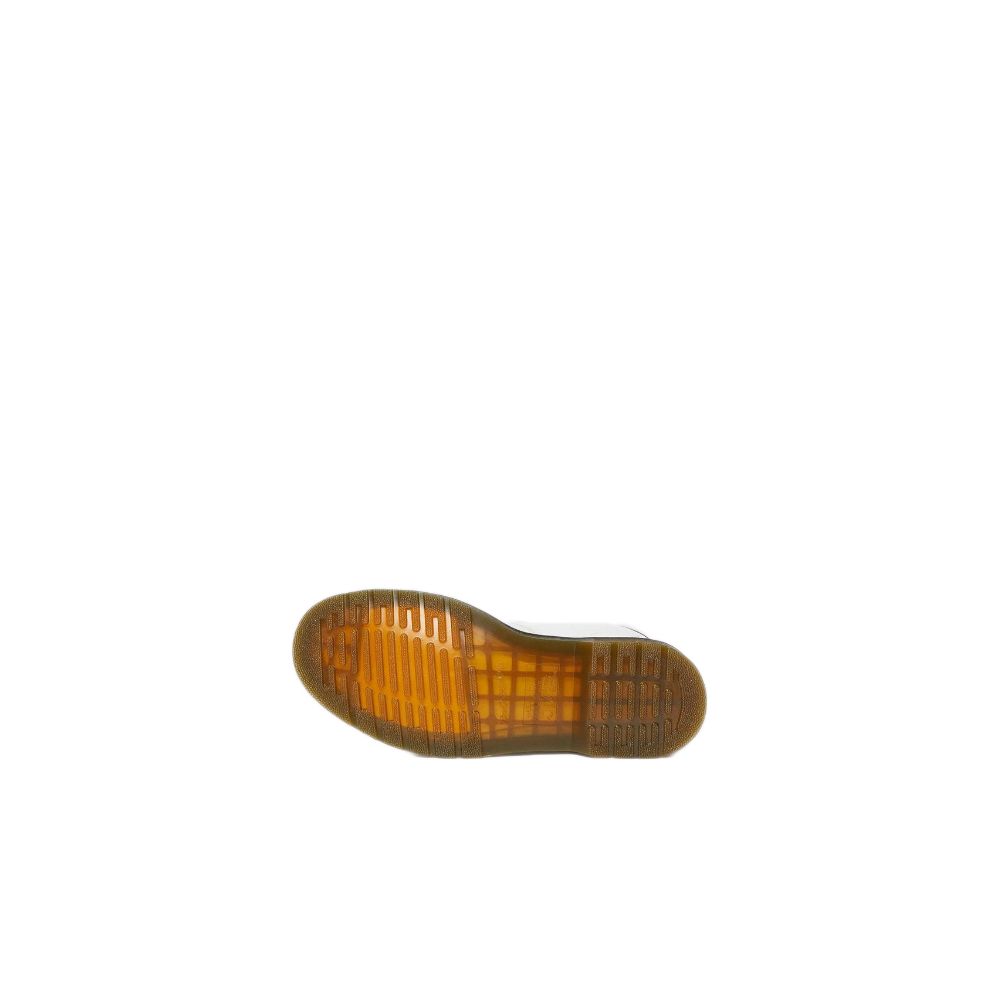 White Leather Boot Dr. Martens