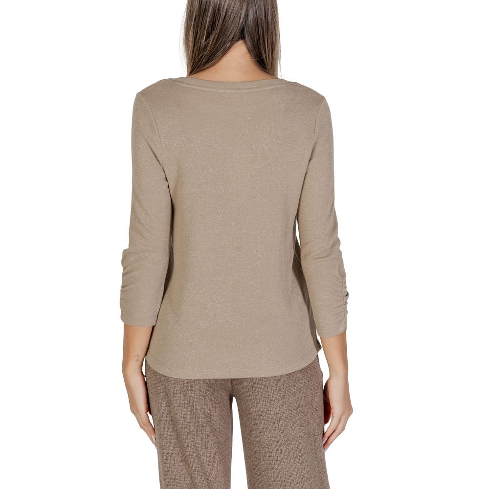 Beige Polyester Long Sleeve Street One