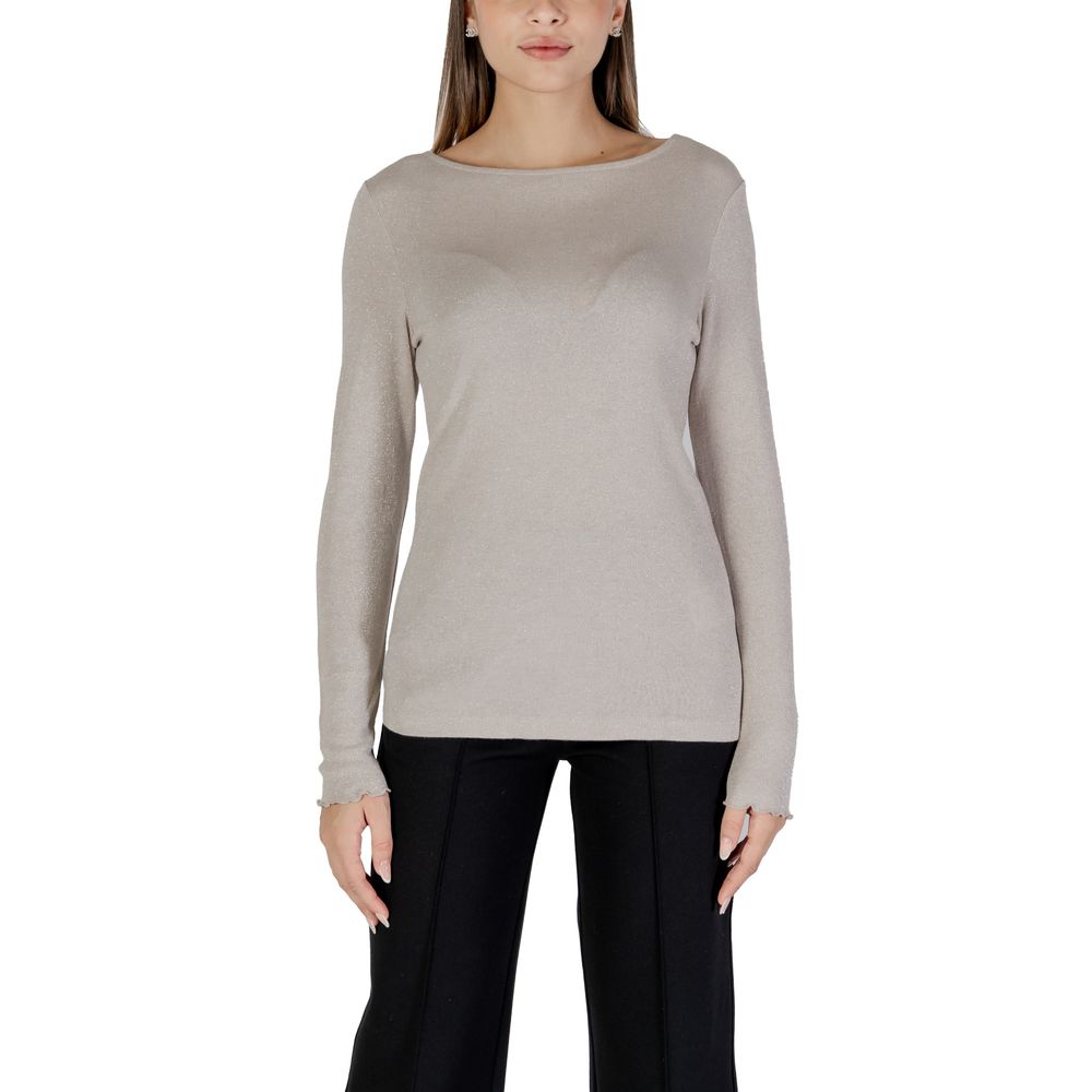 Beige Viscose Long Sleeve Street One