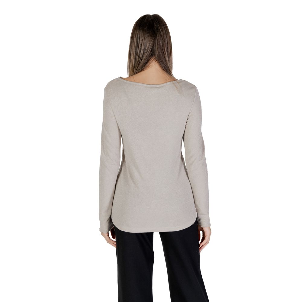 Beige Viscose Long Sleeve Street One