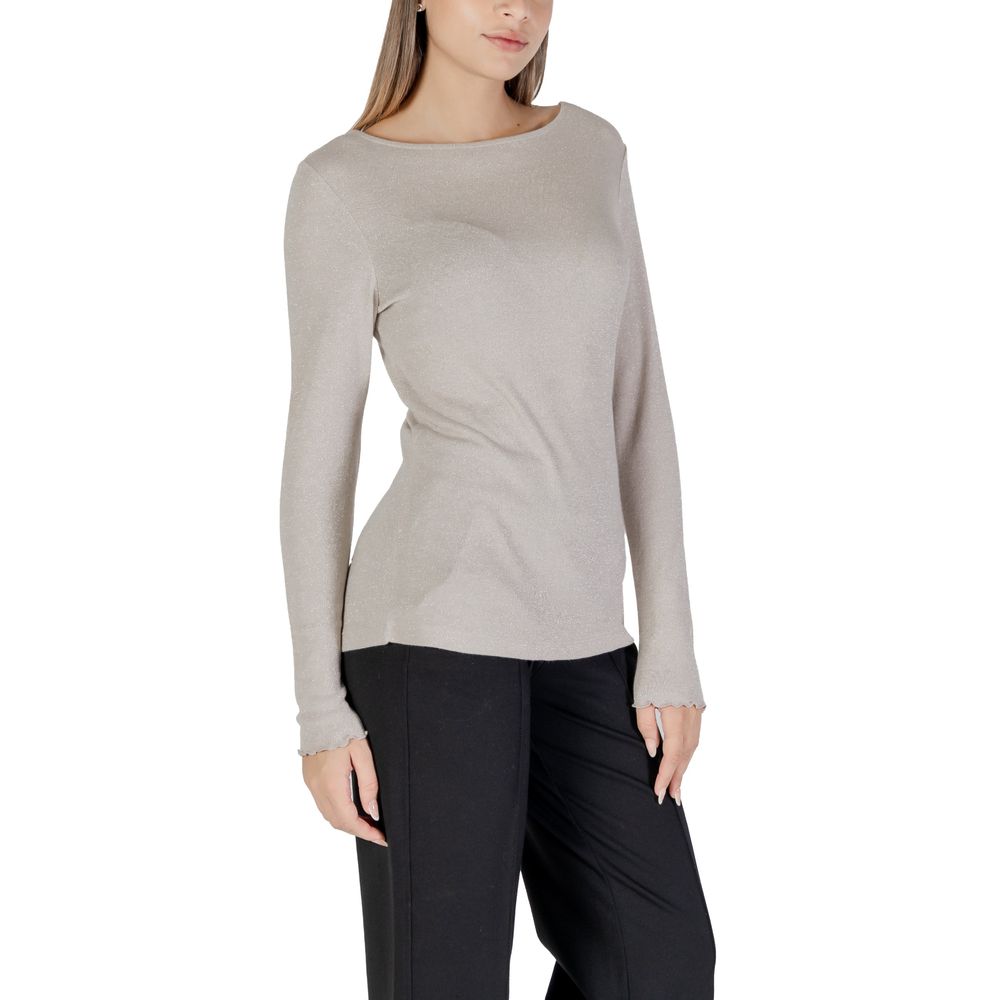 Beige Viscose Long Sleeve Street One