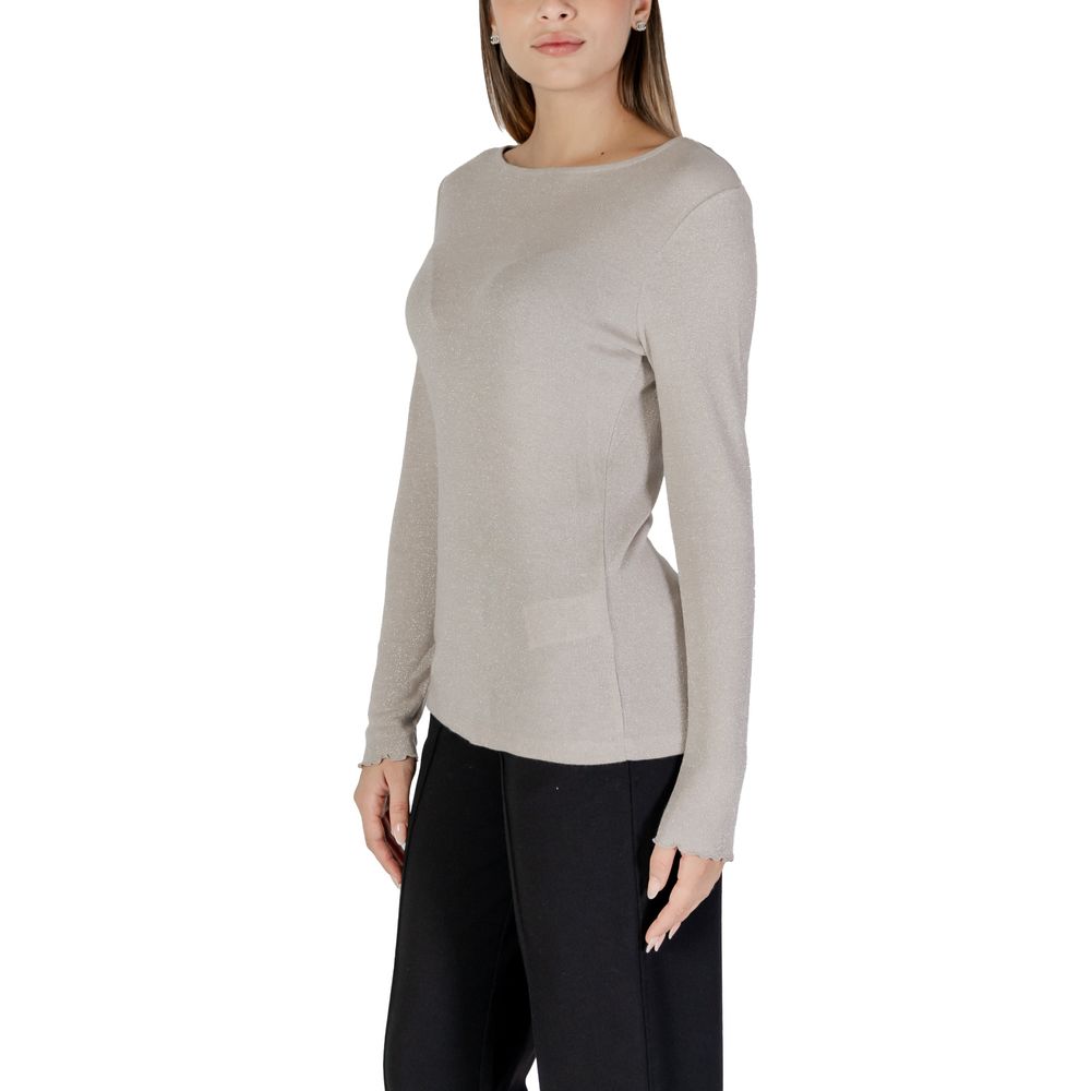 Beige Viscose Long Sleeve Street One