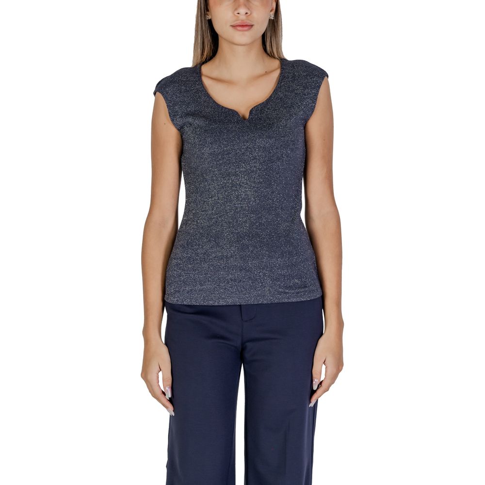Blue Viscose Tank Top Street One