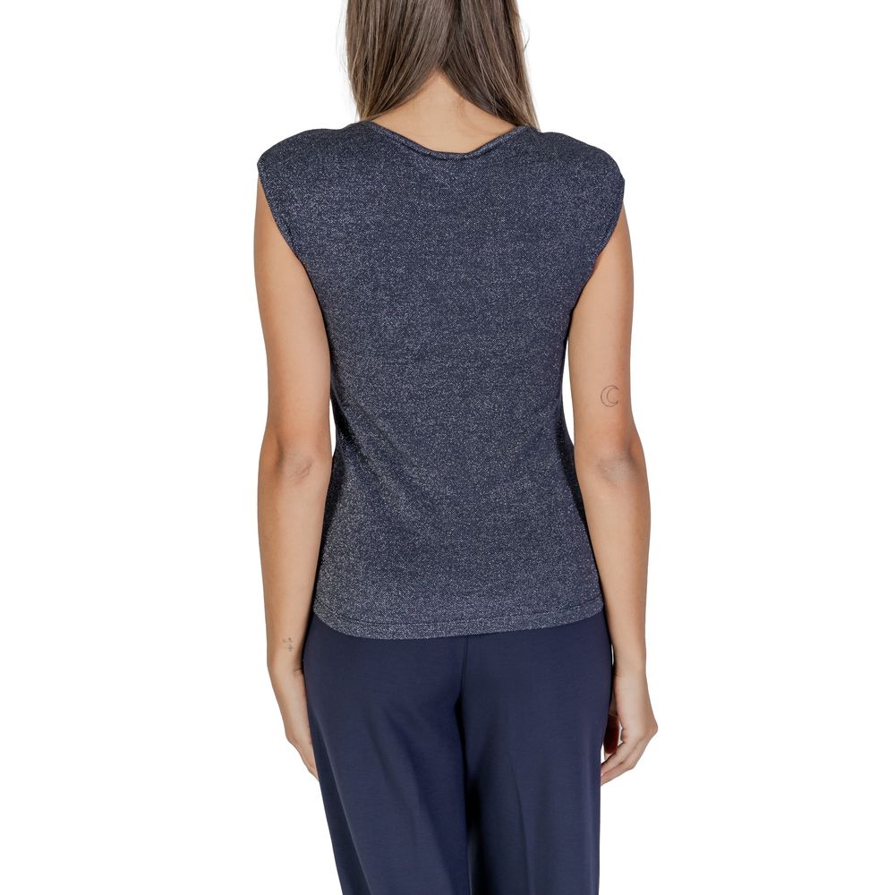 Blue Viscose Tank Top Street One