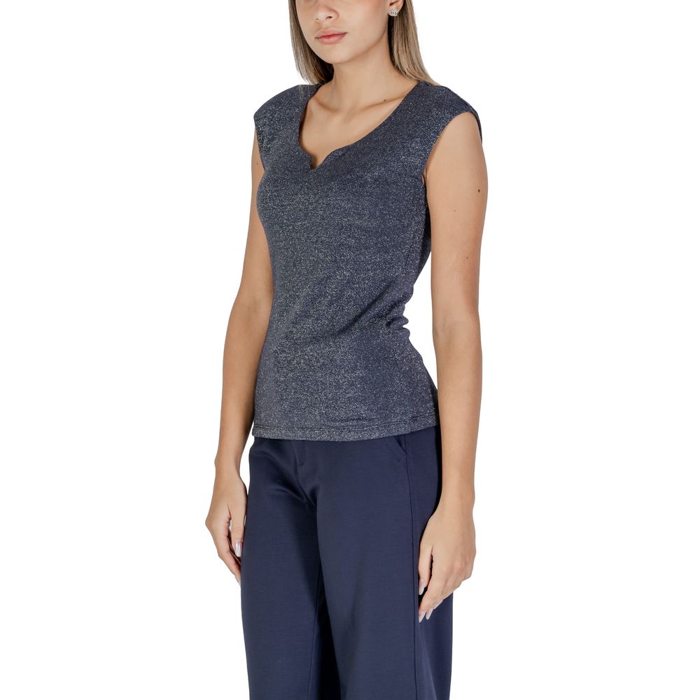Blue Viscose Tank Top Street One