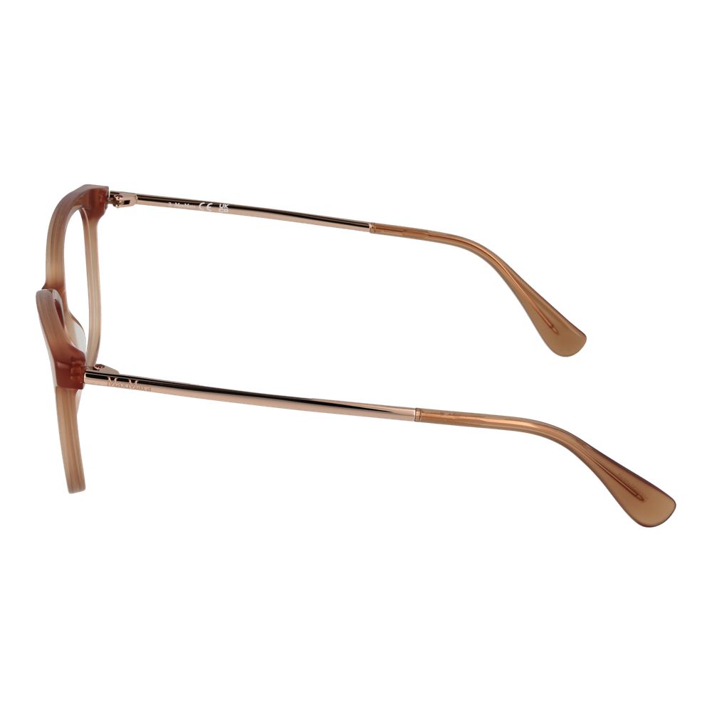 Brown Women Glasses Frame Max Mara