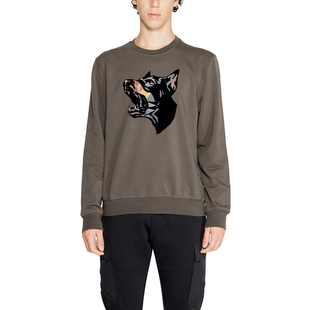 Green Cotton Sweatshirt Antony Morato