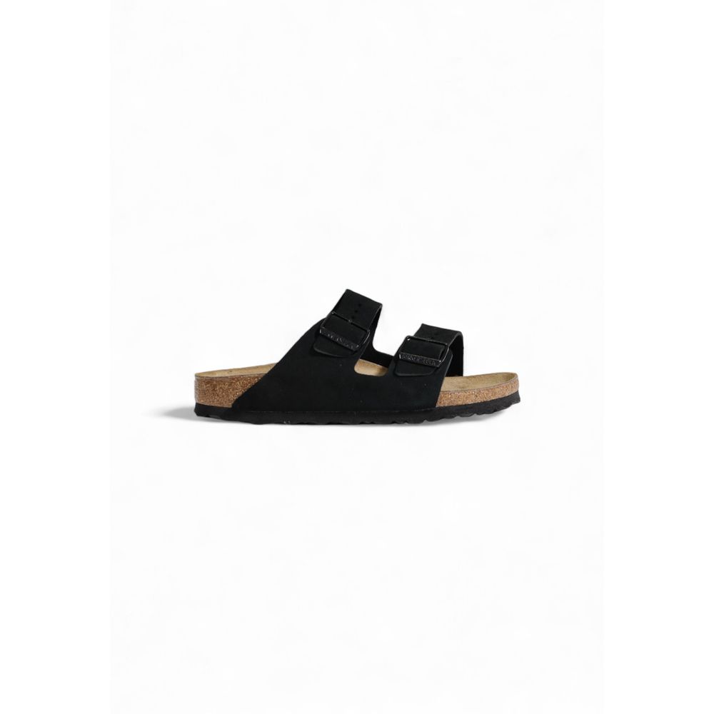 Black Suede Leather Sandal Birkenstock
