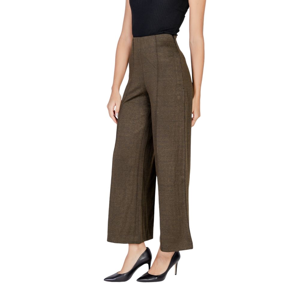 Green Polyester Pant ICHI