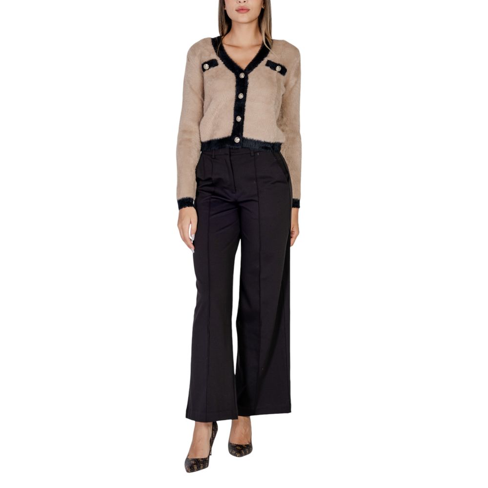 Black Polyester Pant ICHI
