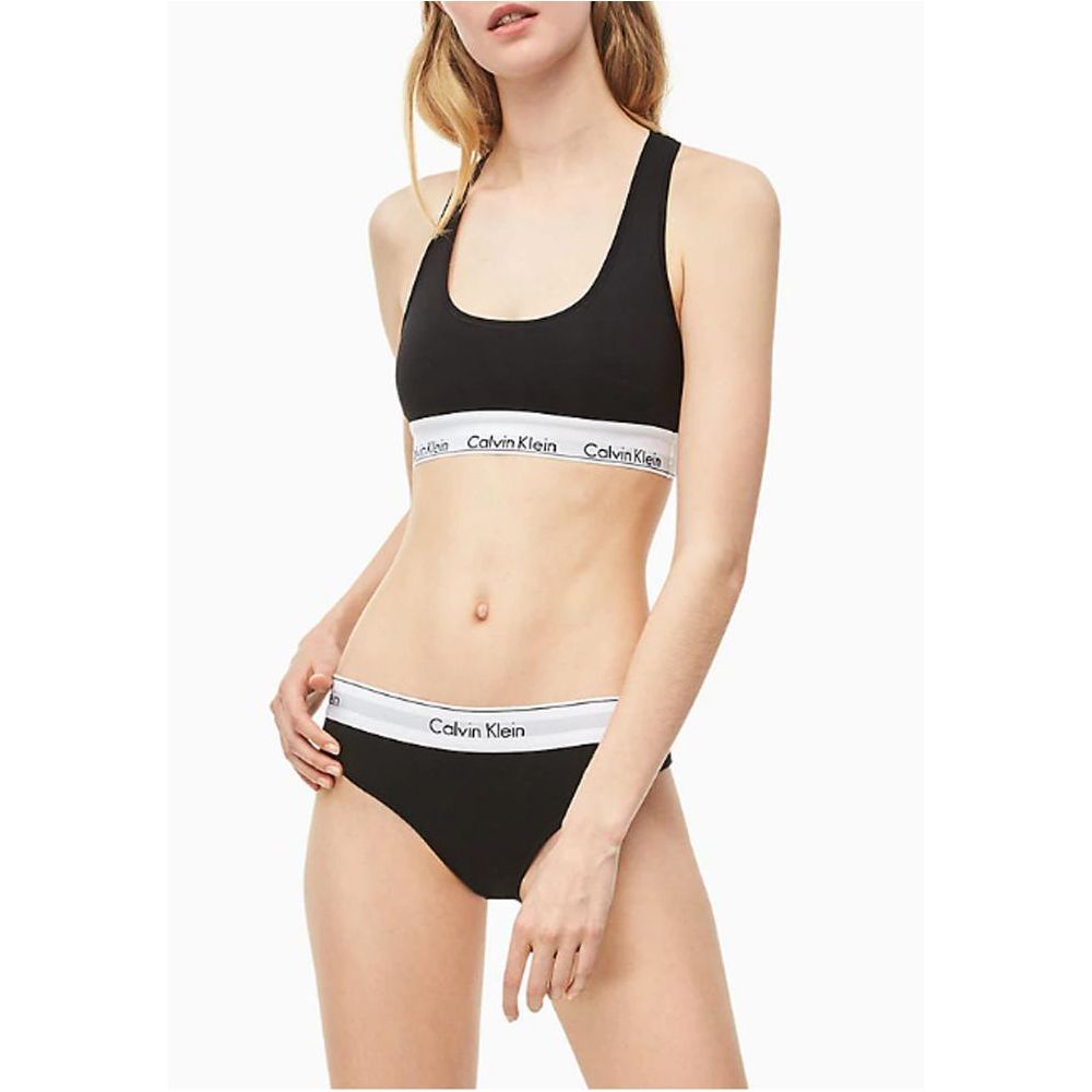 Black Cotton Bra Calvin Klein Underwear