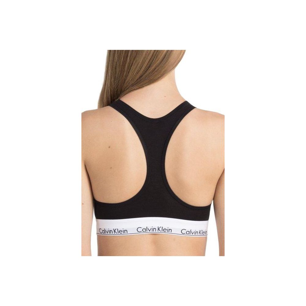 Black Cotton Bra Calvin Klein Underwear