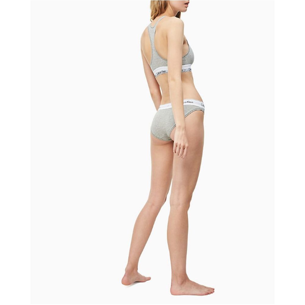 Gray Cotton Panty Calvin Klein Underwear