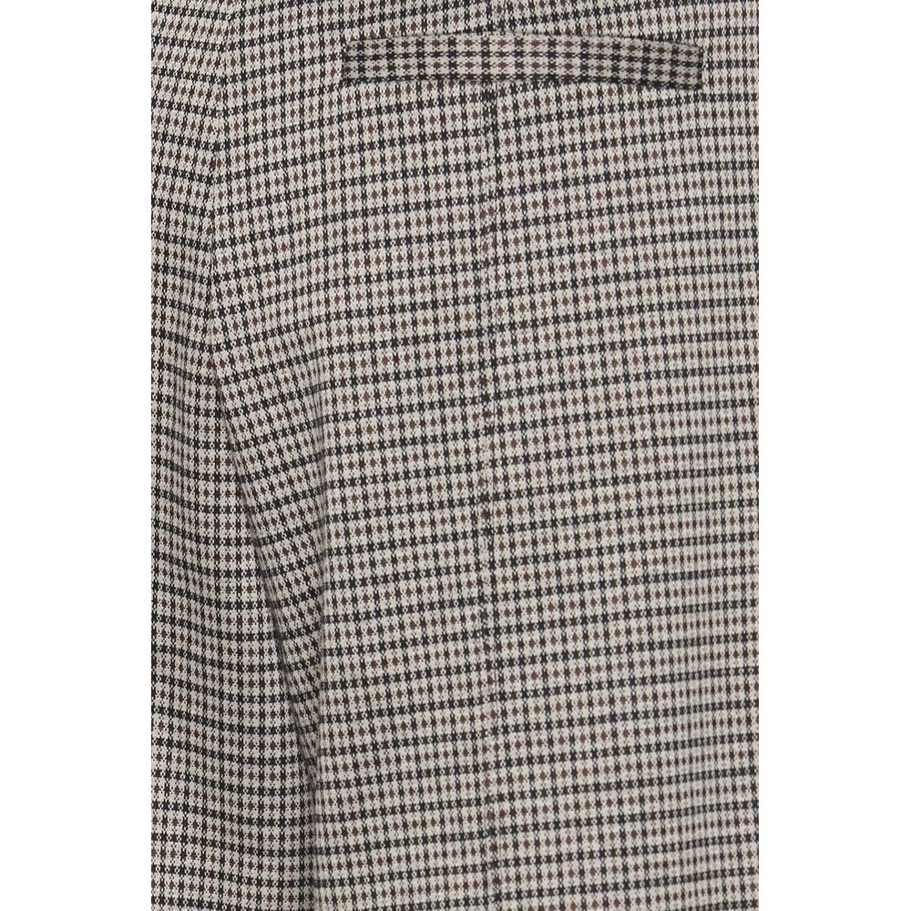 Beige Polyester Pant ICHI