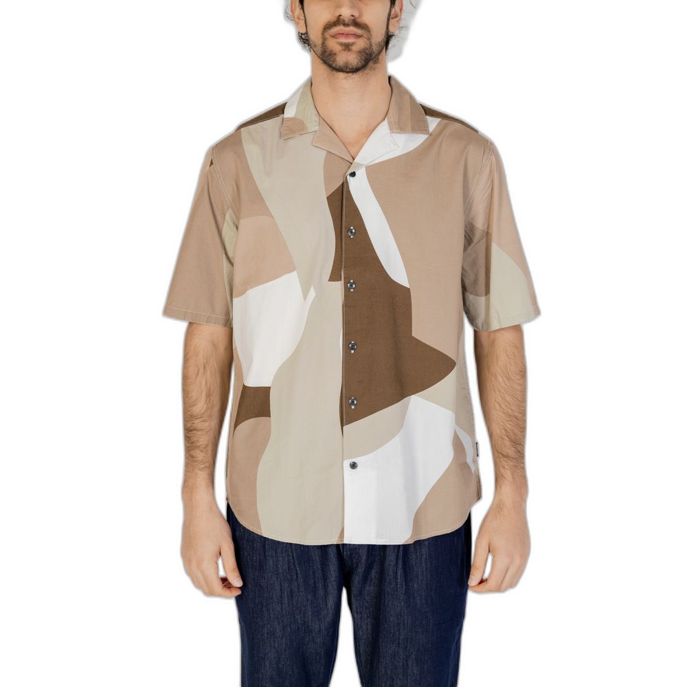 Brown Cotton Shortsleeve Only & Sons