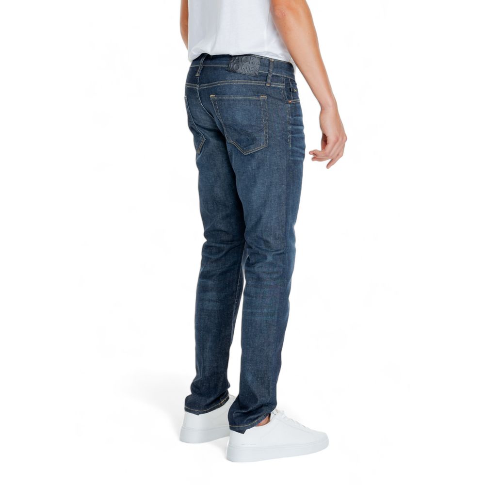 Blue Cotton Relaxed Fit Jean Jack Jones