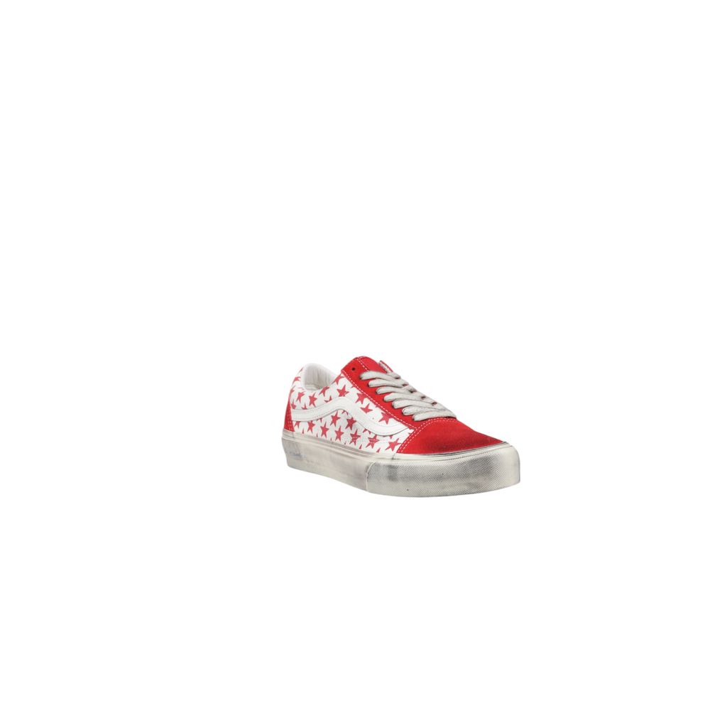 Red Suede Leather Sneaker Vans