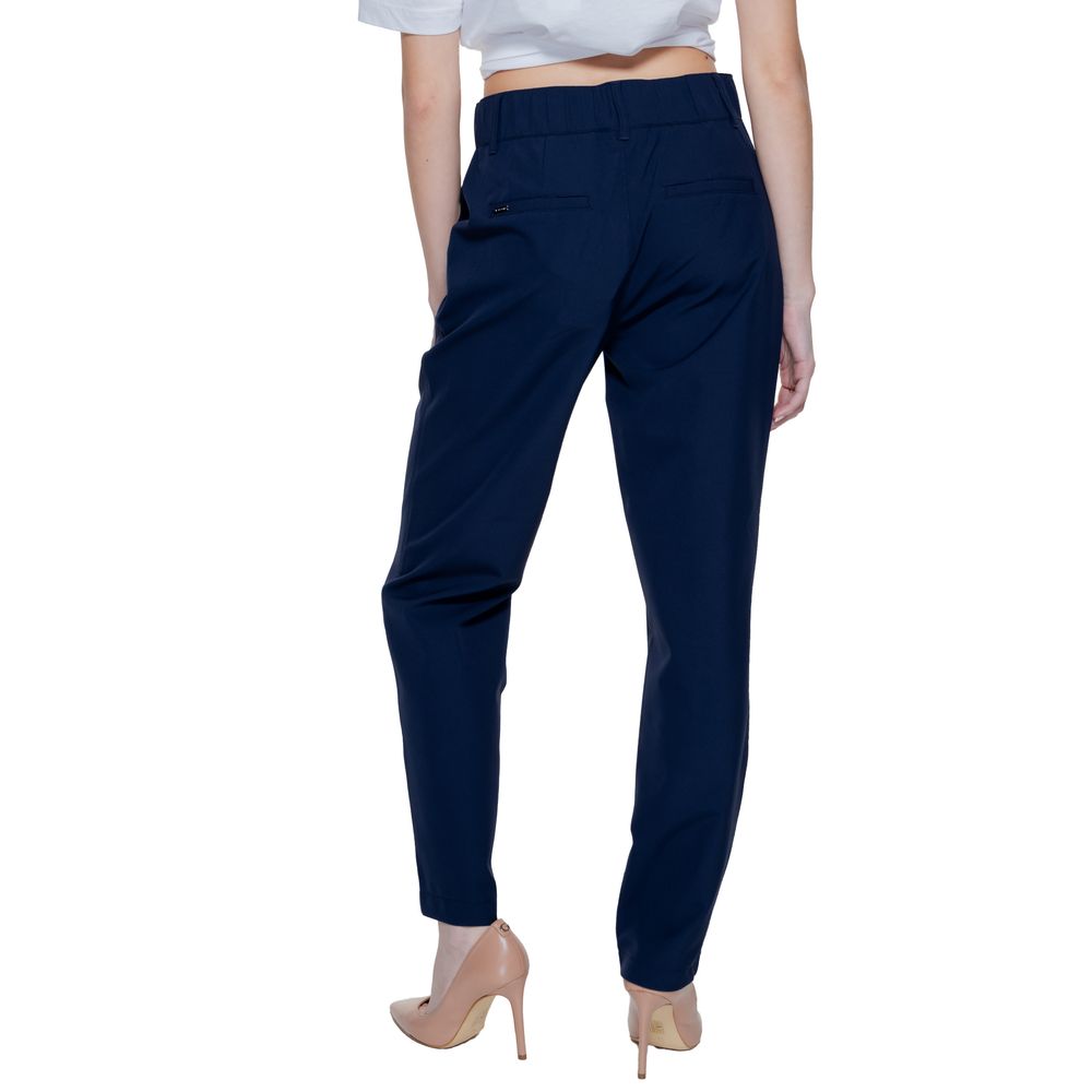 Blue Polyamide Pant Street One