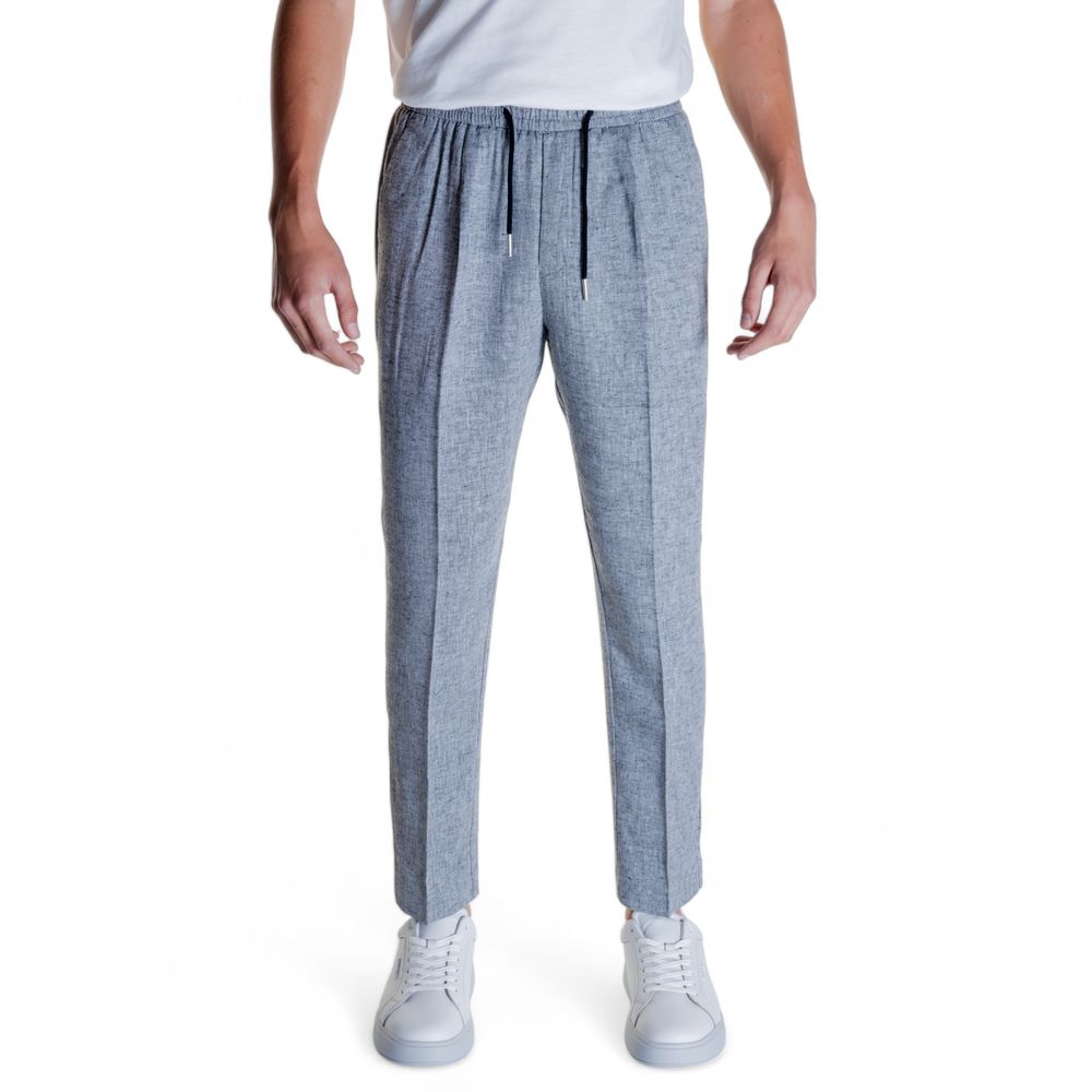 Black Linen Pant Antony Morato
